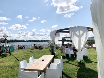 Les Escales du lac, sur les berges du lac de Bordeaux, ont été inaugurées le 22 juin.