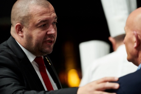 Guillaume Gomez, représentant personnel du Président de la République auprès des Acteurs et des Réseaux de la Gastronomie et de l'Alimentation, est au coeur des projets pour l'Année de Gastronomie.