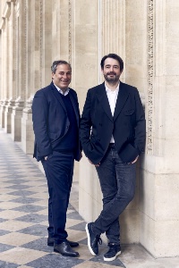 Benjamin Patou, président de Moma Group et Jean-François Piège.