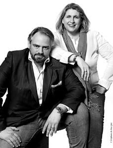 David et Stéphanie Le Quellec ensemble dans l'entreprise familiale. David et Stéphanie Le Quellec ensemble dans l'entreprise familiale.
