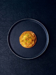 Poireau cendre, mimolette.