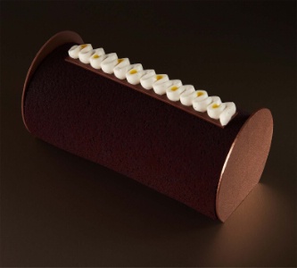 La bûche chocolat-passion de Cyril Lignac et Benoît Couvrand, l'occasion d'apporter une touche d'exotisme et de soleil à notre hiver. La bûche chocolat-passion de Cyril Lignac et Benoît Couvrand, l'occasion d'apporter une touche d'exotisme et de soleil à notre hiver.