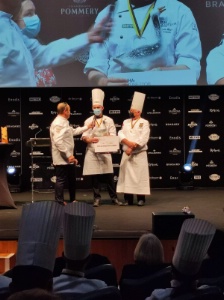 Cole Millard, commis de Naïs Pirollet, a reçu le prix du meilleur commis.