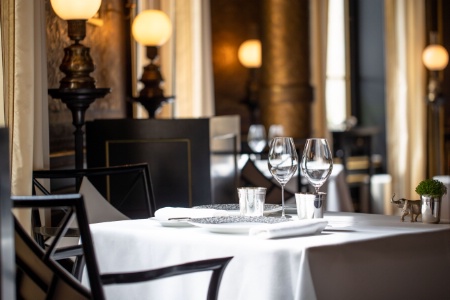 Le restaurant Gabriel, au sein du palaca La Réserve Paris.