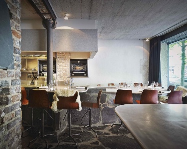 La salle du restaurant Table
