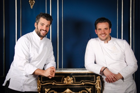 Aleksandre Oliver (à g.) et Aurélien Largeau.