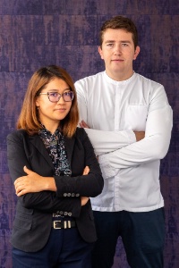 Tina et Samuel Selosse, un couple fier d'avoir obtenu cette distinction aussi rapidement.
