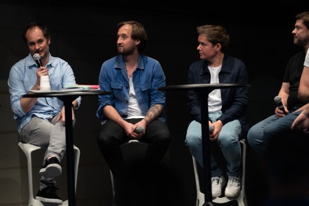 Alexandre Couillon, Loïc Villemin, Nicolas Conraux et Thierry Schwartz.
