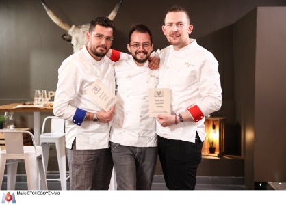 Mickael Braure, Arnaud Delvenne et Wilfried Romain ont imaginé le concept Philo Saucisse by Top Chef.