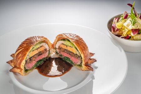 Le Pithiviers du chef Christophe Schmitt à Terre blanche, à Tourettes.