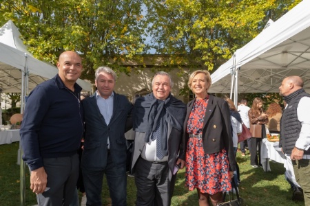Jérôme Bocuse, Edouard Loubet, Olivier Ginon et Marie-Odile Fondeur.