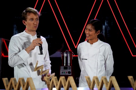 Le duo Félix & Nidta Robert, Arborescence, à Croix près le Lille, ont remporté le prix ouverture.