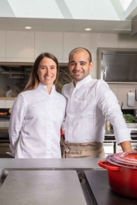 Oscar Garcia et Julie Pons ont trouvé à Altillac l'écrin idéal pour leur établissement Cueillette. Oscar Garcia et Julie Pons ont trouvé à Altillac l'écrin idéal pour leur établissement Cueillette.