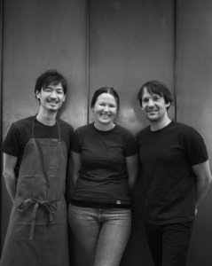 Junichi Takahashi, Mette Soberg et René Redzepi.