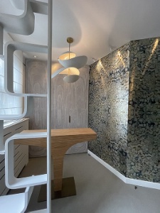 L'entrée du restaurant.