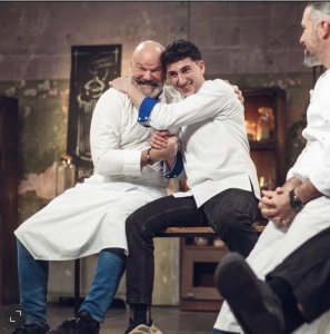 Philippe Etchebest et Hugo Riboulet.