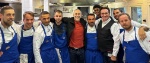 Michel Roux Jr en visite au siège du Groupe Le Duff à Rennes