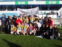 Les supporters et les joueurs de Michel Bras