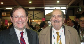 Hervé Novelli, secrétaire d'Etat et Jacques Jond, président de la Fagiht.