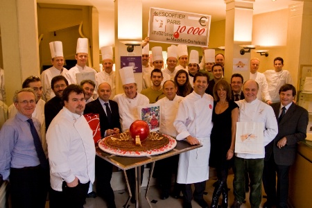 En 2008, la vente de galettes des chefs avait rapporté 10.000 euros.