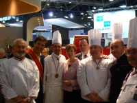 Yves Thuriès, Jean-Pierre Biffi, le vainqueur Pierre Koch, Dominique Loiseau, Patrick Bertron, Philippe Gobet, Jacques Pourcel et Marc Foucher.