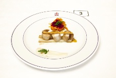 Roulade de lapin à la Yakitori de Julie Jourdain, 1er prix bac pro