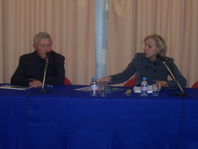 Marc Lambelin, président de la Fédération nationale des Boissons et Dany Deleval, présidente de l'Umih Nord et vice-présidente confédérale de l'Umih, lors de la présentation de l'opération 'carte sur table'. Marc Lambelin, président de la Fédération nationale des Boissons et Dany Deleval, présidente de l'Umih Nord et vice-présidente confédérale de l'Umih, lors de la présentation de l'opération 'carte sur table'.