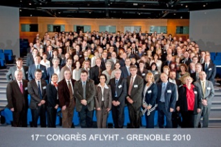 Les participants au 17e congrès de l’Aflyht.