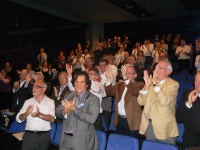 Standing ovation pour saluer le travail accompli par le président sortant Jean-François Girault.
