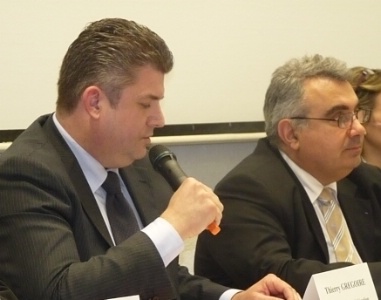 Thierry Grégoire, président de la FNPHS et Jean-Marie Attard, vice-président de la branche.