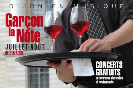 Après dix ans d'existence sur Auxerre, le festival musical 'Garçon la Note !' se tient tout l'été dans la cité des ducs. Après dix ans d'existence sur Auxerre, le festival musical 'Garçon la Note !' se tient tout l'été dans la cité des ducs.