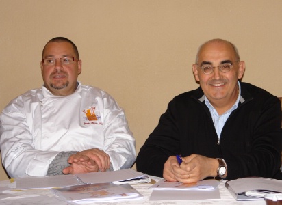 Jean-Pierre Vidal et Louis-Bernard Puech, coprésidents des Toques. Jean-Pierre Vidal et Louis-Bernard Puech, coprésidents des Toques.