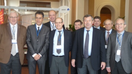 Un début de congrès chaleureux et souriant à Biarritz autour de Roland Héguy et Hervé Bécam. Un début de congrès chaleureux et souriant à Biarritz autour de Roland Héguy et Hervé Bécam.