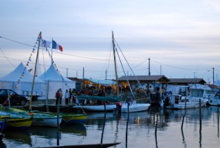 Les Cabanes en fête, au port ostréicole d’Andernos.