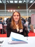 Audrey Santacreu, responsable administrative du Relais de la Malmaison à Rueil-Malmaison : 'On a du mal à recruter et en venant ici, on recontre des personnes motivées qui ont envie de travailler'.