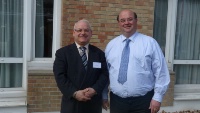 Salvatore Grillo, président de la CPIH 59, organisateur du 41ème congrès de la Confédération, et Gérard Guy, président national de la CPIH.