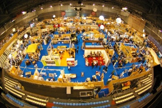 Vue générale du Salon Alpin de l'hôtellerie et des métiers de bouche.
