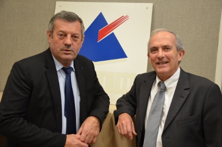 Roland Héguy, président confédéral et Hervé Bécam, vice-président national de l'Umih. Roland Héguy, président confédéral et Hervé Bécam, vice-président national de l'Umih.
