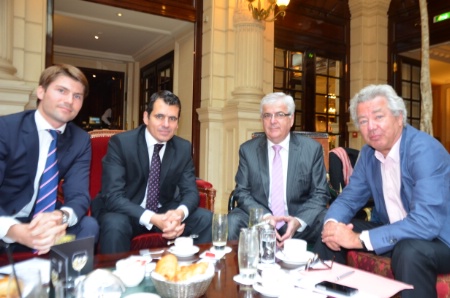 De g à d : Clément Moreau de Primo Finance, Jean-Philippe Deltour, Marcel Bénézet et Didier Chenet. De g à d : Clément Moreau de Primo Finance, Jean-Philippe Deltour, Marcel Bénézet et Didier Chenet.
