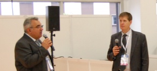 Jean-Marie Attard et Philippe Robert lors de la présentation à Planète PME.