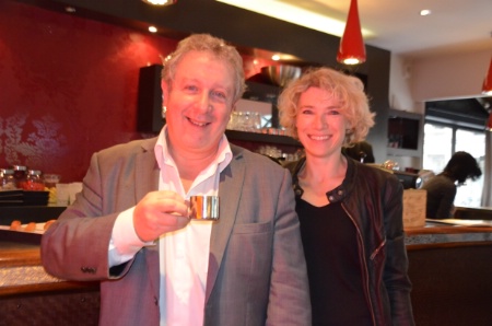 Bernard Boutboul et Corinne Menegaux, directrice générale d'Equip'Hôtel, lors de la présentation à la presse du premier Indice Kfé. Bernard Boutboul et Corinne Menegaux, directrice générale d'Equip'Hôtel, lors de la présentation à la presse du premier Indice Kfé.