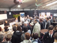 Sur le stand de la CCI d'Angoulème et de la Charente et de son partenaire la CPIH 16, des démonstrations de cuisine avec dégustation a attiré un large public