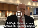 André Daguin : "Il faut continuer à exercer nos métiers dans les meilleures conditions possibles"
