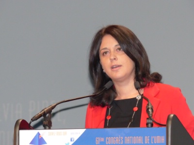Sylvia Pinel, ministre du Tourisme.