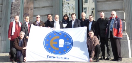 Les membres d'Euro-Toques à Bruxelles. Les membres d'Euro-Toques à Bruxelles.