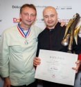 Loïc Martius, gagnant du championnat de France artistique sur fruits et légumes à Equip'Hotel