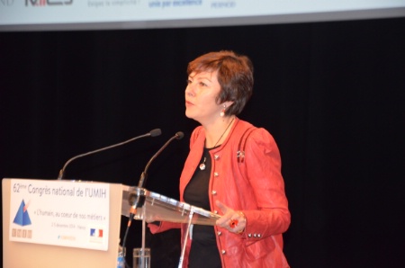 Carole Delga s'est exprimée sur de nombreux sujets face aux congressistes de l'Umih. Carole Delga s'est exprimée sur de nombreux sujets face aux congressistes de l'Umih.