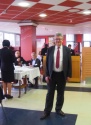 Jean Lavergne à la rencontre des jeunes de la coupe Georges Baptiste