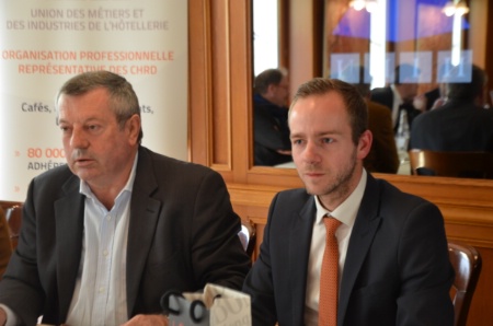 Roland Héguy et Nicolas Duval. Roland Héguy et Nicolas Duval.