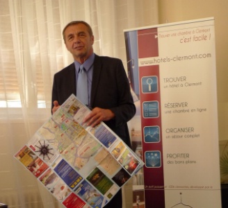 Yves Giraud, président du Club hôtelier clermontois. Yves Giraud, président du Club hôtelier clermontois.